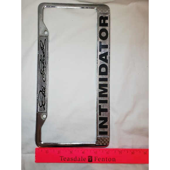 Dale Earnhardt "Intimidator" License Plate Frame- 0180 - Picture 4 of 4